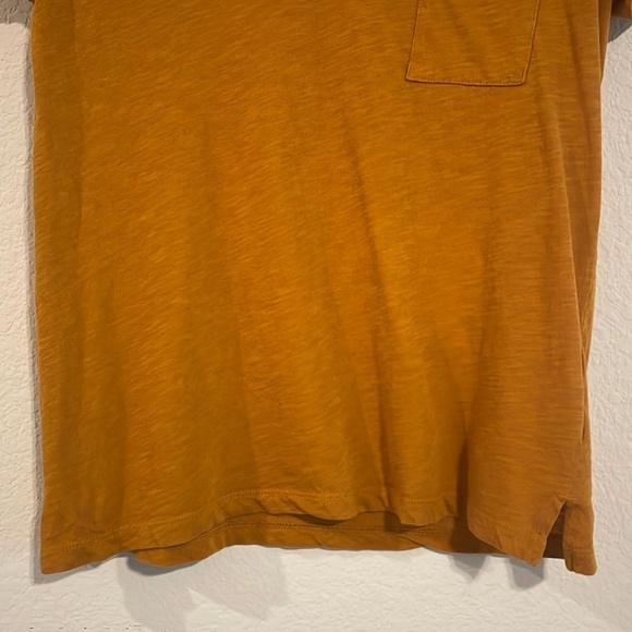 Madewell Women Shirt Medium Orange Whisper Cotton Contemporary Preppy Causal - Picture 8 of 15